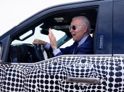 Joe Biden es hijo de un vendedor de coches y su afición por los vehículos es conocida por todos. AP/E. Vucci