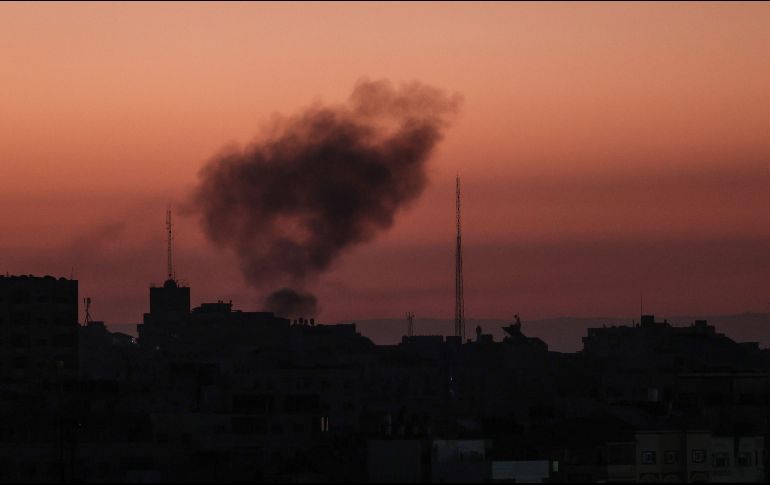 El Ejército israelí ha lanzado cientos de ataques aéreos que dice van dirigidos contra la infraestructura armada de Hamas. AFP/M. Abed