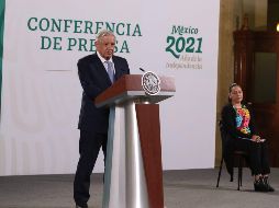 López Obrador señaló que también se registra un incremento en la recaudación. SUN / C. Mejía
