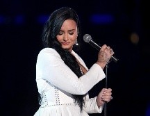 -Lovato dijo que eligió pronombres de género neutro they/them (elles). AP / ARCHIVO