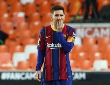 LIONEL MESSI. A menos de mes y medio para que finalice su contrato, todavía no ha renovado, aunque, según la prensa española, la directiva del Barça sería optimista al respecto. AFP / ARCHIVO