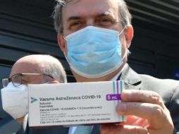 Ebrard detalló que al día de hoy se cuenta ya con 30 millones de dosis, y al 1 de junio se alcanzarán los 40 millones. TWITTER/@m_ebrard