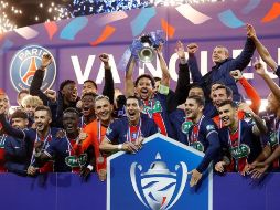 Con su 14ª Copa de Francia, el PSG evita el catastrófico escenario de una temporada en blanco. EFE/I. Langsdon