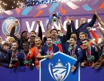 Con su 14ª Copa de Francia, el PSG evita el catastrófico escenario de una temporada en blanco. EFE/I. Langsdon