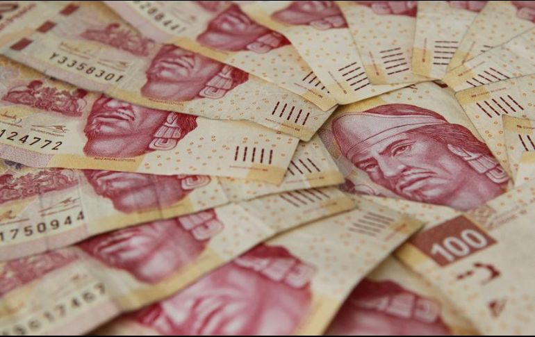 La paridad cambiaria terminó esta tarde en 19.93 pesos por dólar. EL INFORMADOR/ARCHIVO