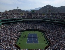 En 2020, Indian Wells fue el primer gran torneo de tenis en ser cancelado a causa de la pandemia, que posteriormente motivó la anulación de numerosos torneos, entre ellos Wimbledon. AFP / ARCHIVO