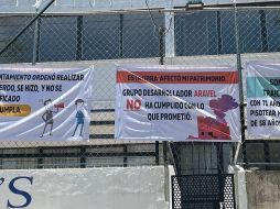 La denunciante asegura que están poniendo en riesgo el patrimonio que ha construido durante 25 años. ESPECIAL