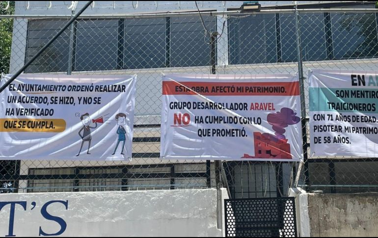 La denunciante asegura que están poniendo en riesgo el patrimonio que ha construido durante 25 años. ESPECIAL