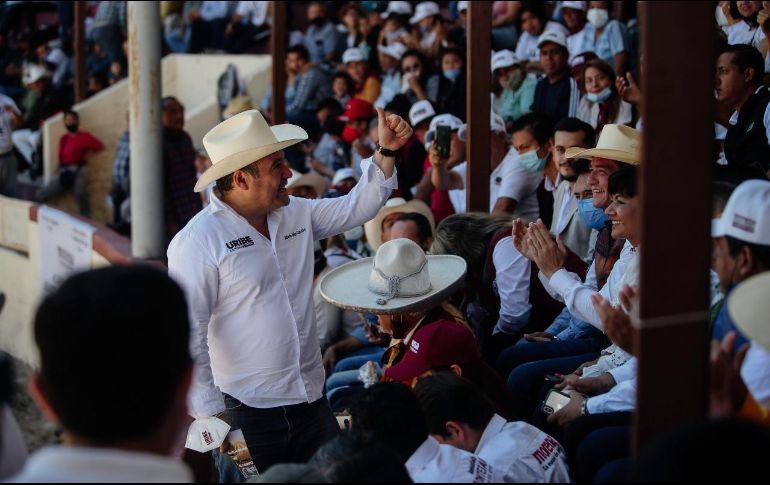 Uribe aseguró que Jalisco tendrá un movimiento fuerte, sencillo y sincero. TWITTER/@AlbertoUribeC