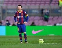Messi ha disputado 46 partidos oficiales esta temporada y con 30 goles marcados en Liga, tiene asegurado su octavo trofeo Pichichi al mejor goleador. AFP / ARCHIVO