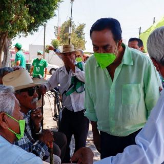 Cosío ofrece preservar identidad a pueblos, brindando seguridad y servicios