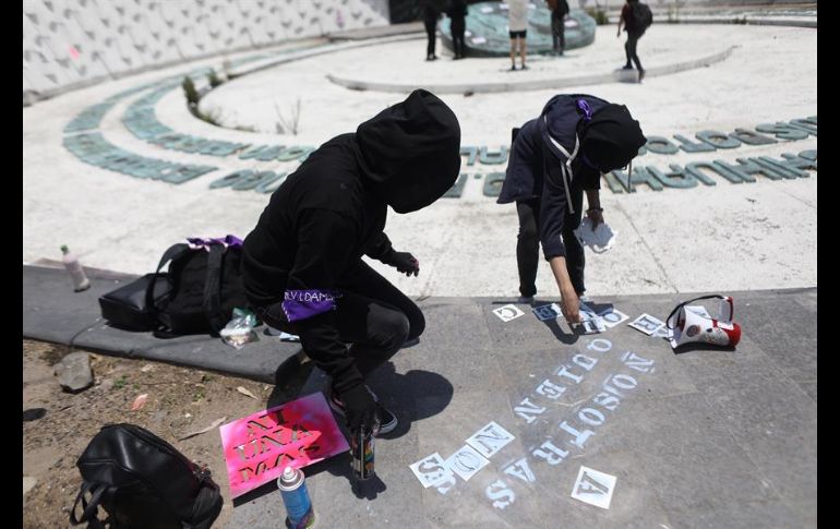 Este viernes continuaban las pesquisas en el domicilio de Andrés 