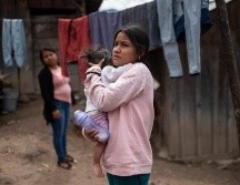 En Metlatónoc, de 19 mil habitantes, un 94.3% carece de servicios básicos en sus viviendas, y 58.7% tiene dificultades para alimentarse. AFP/P. Pardo