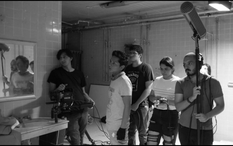 Equipo de filmación de la cinta “Cautivo eternamente”. ESPECIAL/S. Segovia
