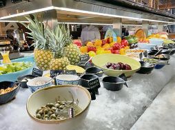 Barra de ensalada. ESPECIAL