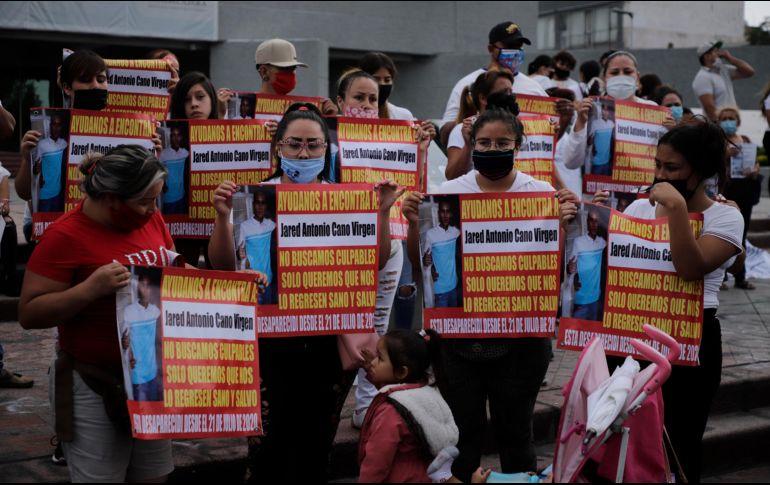 México afronta una crisis con más de 88 mil personas desaparecidas. EL INFORMADOR/F. Atilano