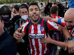 ''Me menospreciaron, y el Atlético me abrió las puertas para seguir demostrando que uno quiere demostrar que está vigente'', dijo Suárez tras ganar el título. AP / M. Fernández
