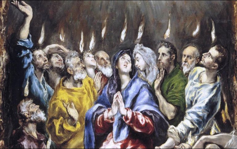 «Reciban el Espíritu Santo. A los que les perdonen los pecados, les quedarán perdonados; y a los que no se los perdonen, les quedarán sin perdonar». WIKIPEDIA/«Pentecostés», de El Greco