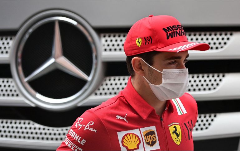 Apenas ayer sábado, Leclerc se había convertido en el primer monegasco de toda la historia en firmar la “pole” en GP de Mónaco. AFP / A. Isakovic