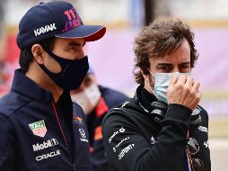 En este Gran Premio de Mónaco “Checo” arrancó en la novena posición. AFP / A. Isakovic