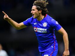 Cruz Azul se convirtió en el primer finalista del Torneo Guard1anes 2021 al vencer 1-0 al Pachuca en el Estadio Azteca en la semifinal de vuelta. AFP / P. Pardo 