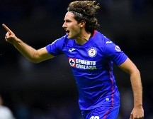 Cruz Azul se convirtió en el primer finalista del Torneo Guard1anes 2021 al vencer 1-0 al Pachuca en el Estadio Azteca en la semifinal de vuelta. AFP / P. Pardo 