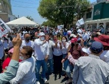 Tras escuchar las inquietudes de las y los colonos de Santa Margarita, el candidato les presentó sus propuestas. ESPECIAL