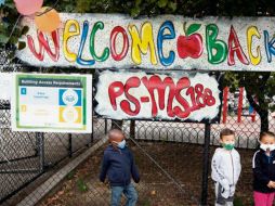 NUEVA YORK. En 3 meses reabrirá todas sus escuelas al 100%. EFE