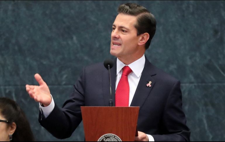 PEÑA NIETO. La Fiscalía General de la República revelará indagatorias contra el ex presidente
