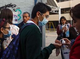 El Presidente López Obrador enfatiza en la necesidad del alumnado y personal docente de regresar a clases presenciales. NTX / ARCHIVO