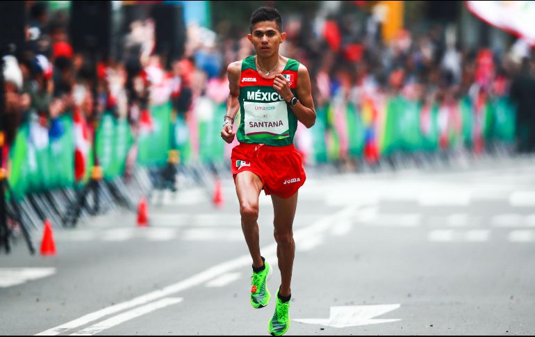 El maratonista mexicano logró la marca para Juegos Olímpicos desde 2019, pues fue en los Panamericanos de Lima que dio el registro mínimo requerido por la World Athletic. IMAGO7