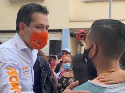 El candidato confirmó que los diputados de MC en la próxima legislatura federal, estarán dando continuidad a la agenda económica. ESPECIAL