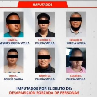 Ahora caen seis policías de Sayula por desaparición forzada