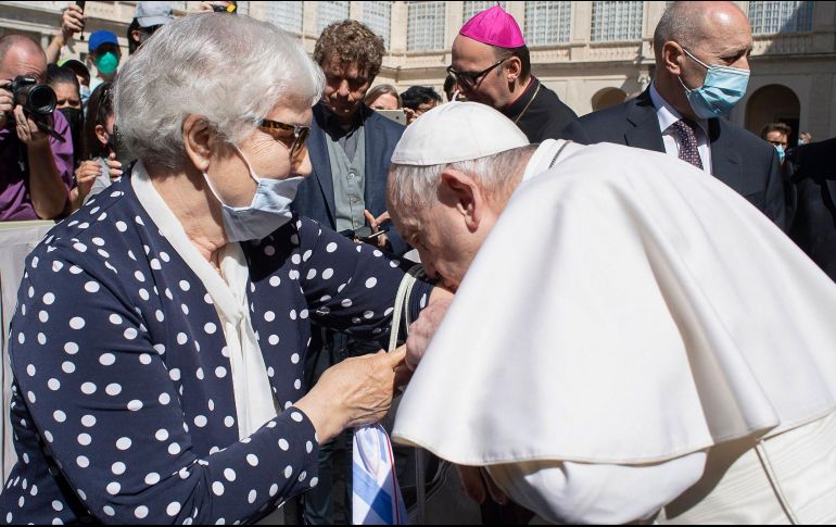 Maksymowicz dice a Vatican News que no habló con el Papa. 