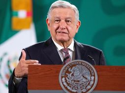 Durante la sesión pública no presencial, y por unanimidad de votos, se determinó que el evento de AMLO sí violó la Constitución. EFE/Presidencia de México