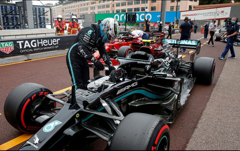 Valtteri Bottas se ubica en la cuarta posición del campeonato de F1 de 2021, con 47 unidades. EFE / S. Nogier