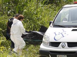 Tras el rescate de los cuerpos estos fueron llevados a las instalaciones del Instituto Jalisciense de Ciencias Forenses. EL INFORMADOR /ARCHIVO