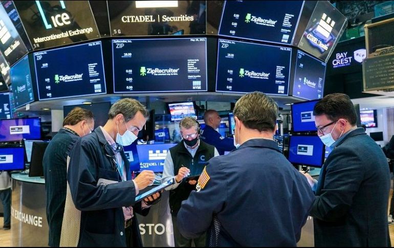 El parqué neoyorquino apostó por la rotación de acciones. AP/C. Crow