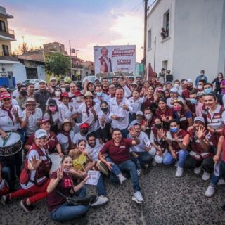 Maldonado recorre con caravana la zona centro de Tlaquepaque