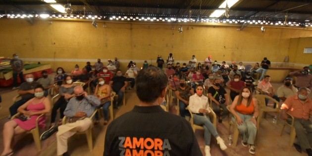 Elecciones Jalisco 2021: Zamora promete mejores condiciones laborales a tianguistas