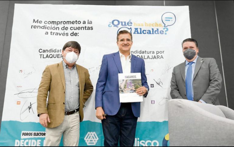 Tonatiuh Bravo también mencionó la importancia de conservar el bosque La Primavera. ESPECIAL