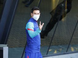 Para Laporta, la clave para que Messi siga es que vuelva la ambición que cree que se perdió bajo el mandato de Josep Maria Bartomeu. EFE / ARCHIVO