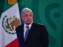 AMLO dice que aún queda tiempo para completar el ciclo escolar, que formalmente termina el 9 de julio. SUN / H. García