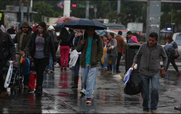 Para septiembre, mes en que se estima termine el temporal se espera un incremento en la precipitación de un 45 al 50% en la ZMG. EL INFORMADOR / ARCHIVO