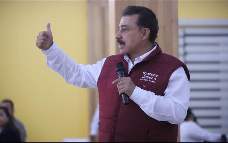 El candidato se reunió con dirigentes y miembros del Sindicato Único de Trabajadores Electricistas de la República Mexicana (SUTERM). ESPECIAL