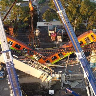 Accidente durante retiro de escombros en la Línea 12 del Metro deja tres heridos