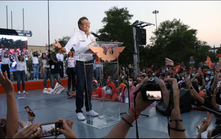 Frangie habló de consolidar a Zapopan como la ciudad de las niñas y los niños, así como la ciudad del empleo. ESPECIAL