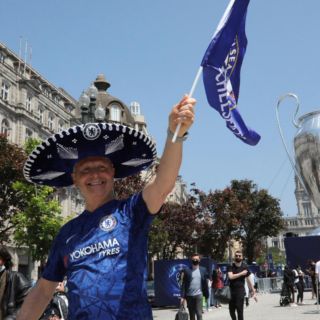 Fotogalería: Así se vive el color de la final de la Champions League 2021