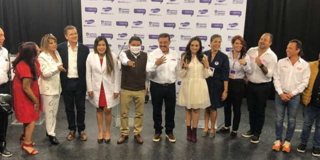 Elecciones Jalisco 2021: En debate de Guadalajara, candidatos se se&ntilde;alan o se suman a Lemus y Lomel&iacute;