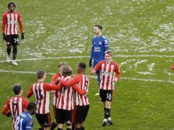 ASCENSO. El conjunto del Brentford se rozará con la élite del balompié inglés. AP